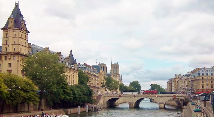 One of the thirty seven bridges over the Seine River in Paris, France. Here's a challenge: Can anyone tell me the name of this one?