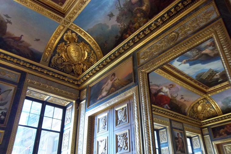 Ceilings in the Louvre Museum - Paris