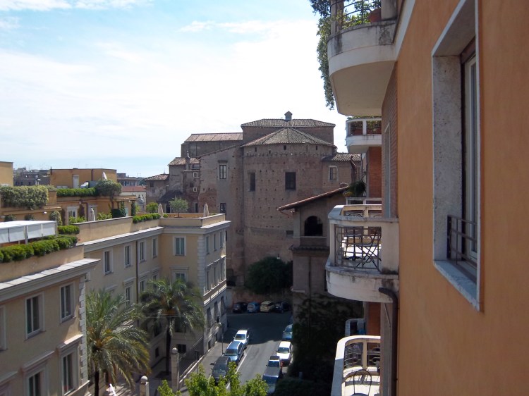 View from our Hotel Room In Rome
