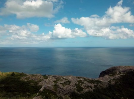 partial view of the walking trail