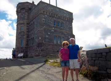 the warmest visit I can ever remember on Signal Hill
