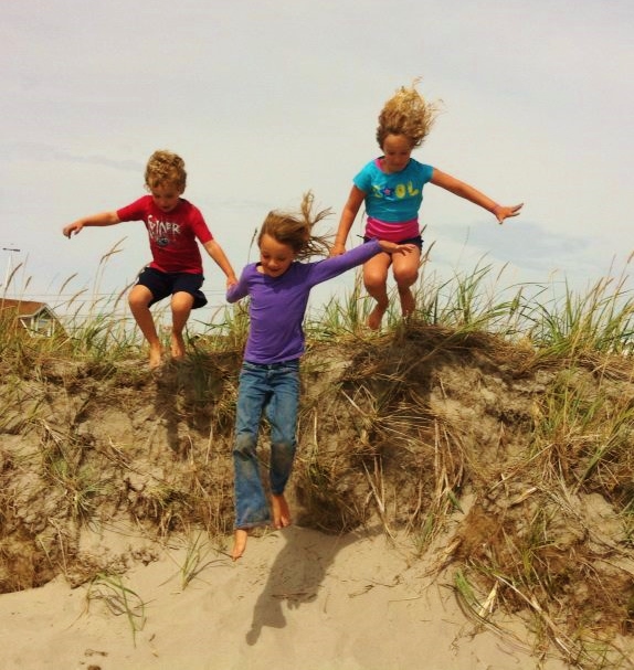 One, two, three, go!