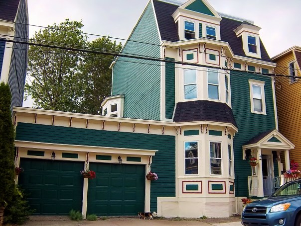For fellow Canadians familiar with the CBC television show Republic of Doyle, this is the outside shot of the "Doyle household"