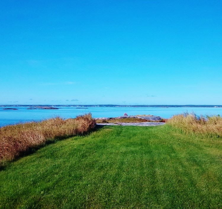 The outermost point of land on Perry's Point