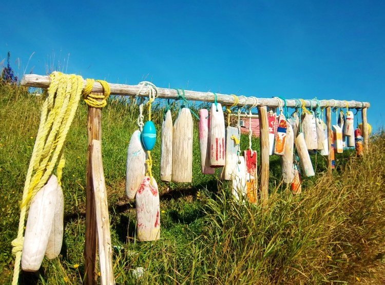 Neighbour Ben's buoys and bobbers