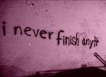 never