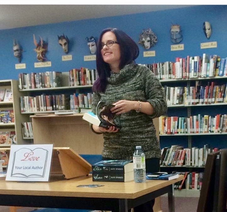 YA Fantasy author Kate Sparkes